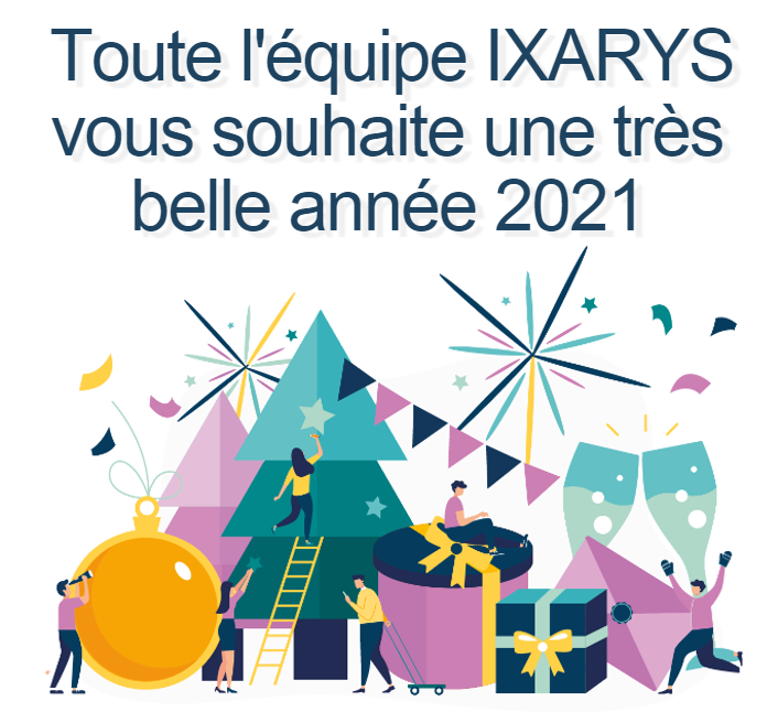 Ixarys vous souhaite une bonne anne 2021